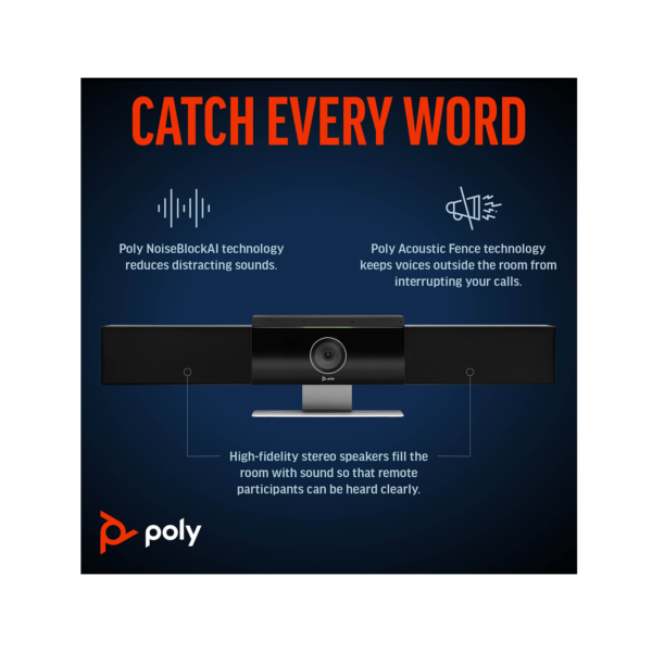 Poly Studio USB Video Bar (842D4AA)