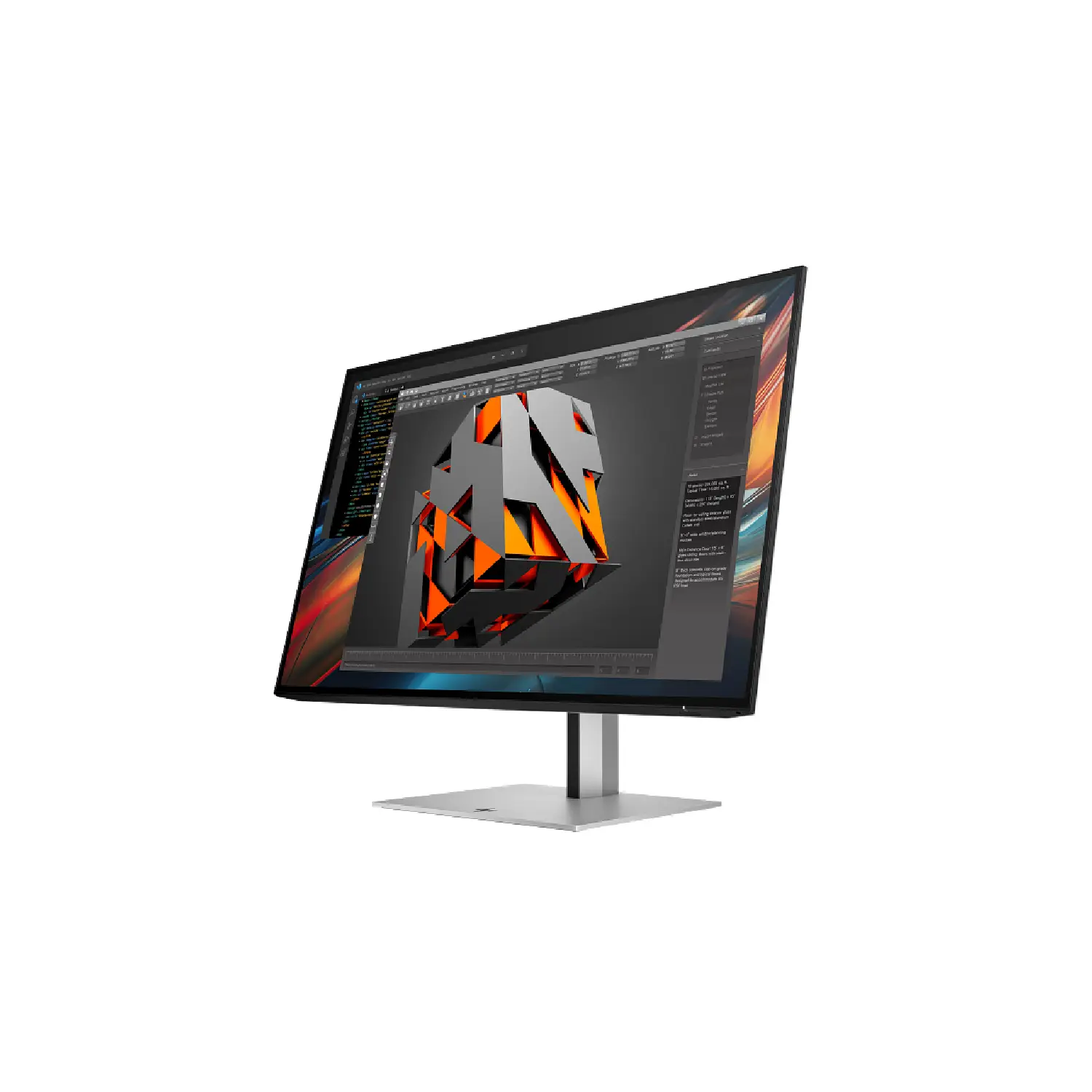 HP Series 7 Pro 24 inch WUXGA USB-C Monitor - 724pu (8Y2F7AA) 2 Workstation 2