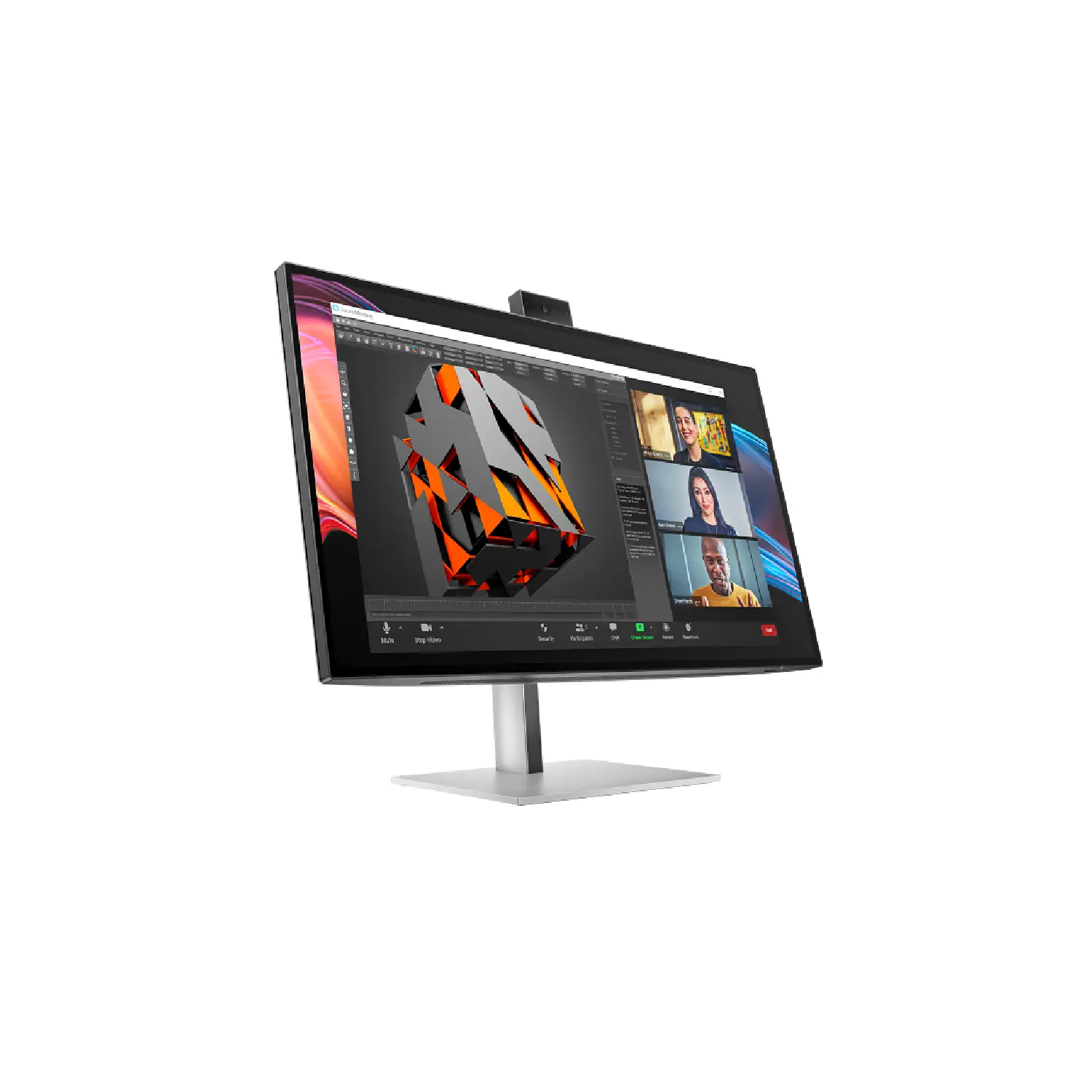HP Series 7 Pro (27) 68.58 cm 4K Conferencing Monitor - 727pm (8K135AA) 2 Workstation 2