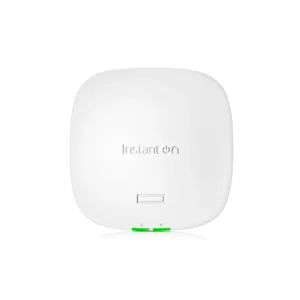 Aruba Instant On AP32 (RW) Dual Radio Tri Band 2×2 Wi‑Fi 6E Indoor Access Point | 2 Year | S1T23A