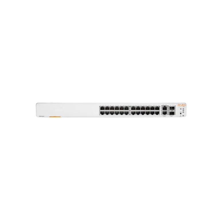 Aruba Instant On 1960 24G 20p Class4 4p Class6 PoE 2XGT 2SFP+ 370W Switch | ARMv7 Cortex-A9 | 1 GB | JL807A
